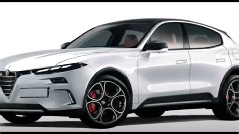 the new alfa suv is shown in this image from an official video posted on youtube