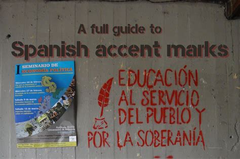 Spanish Accent Marks: A full guide on accent marks in Spanish