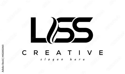 Letter LSS creative logo design vector Stock Vector | Adobe Stock