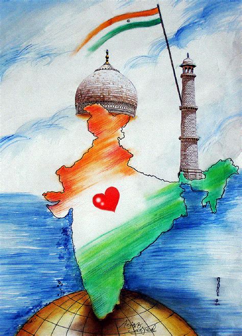 I Love my INDIA. | DesiPainters.com