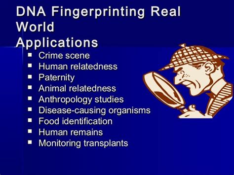 Dna fingerprinting