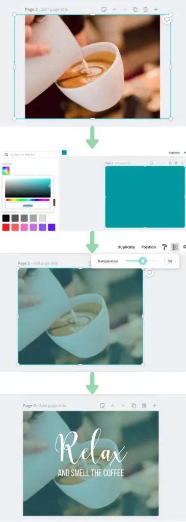 How to Make a Transparent Overlay in Canva? - Adventures with Art