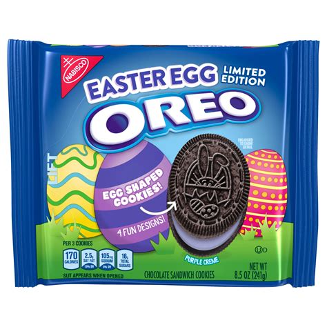 Nabisco Oreo Limited Edition Easter Egg Purple Creme Sandwich Cookies - Shop Cookies at H-E-B