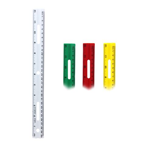 12" Plastic Ruler, Assorted Colors - CHL77412 | Charles Leonard | Rulers