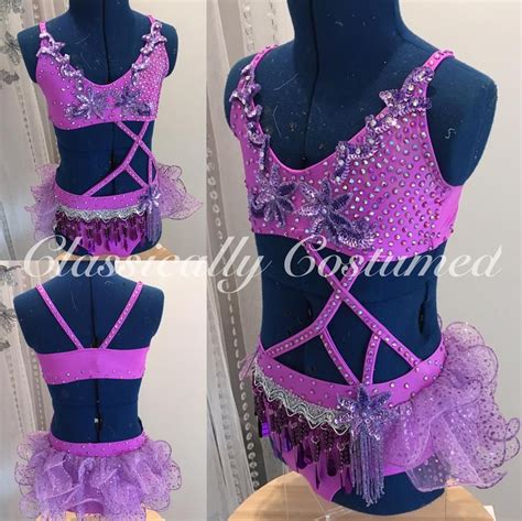 Purple 2 piece jazz costume acro dance tap dance Acro Dance, Tap Dance, Dance Wear, Hair Hacks ...