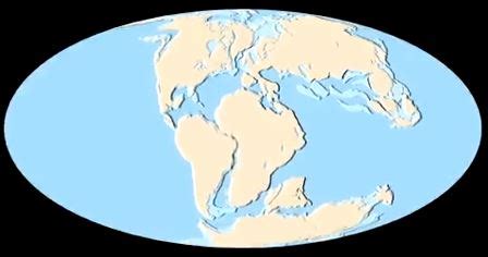 Pangaea Supercontinent Breaks Up