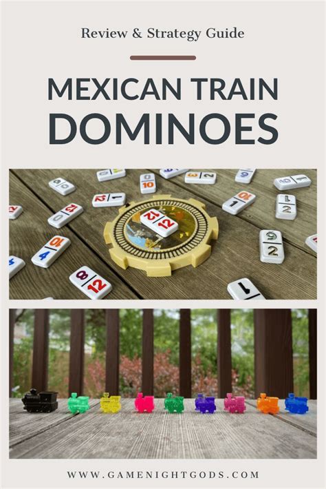 Mexican Train Dominoes Review and Strategy Guide | Mexican train dominoes, Family fun games, Domino