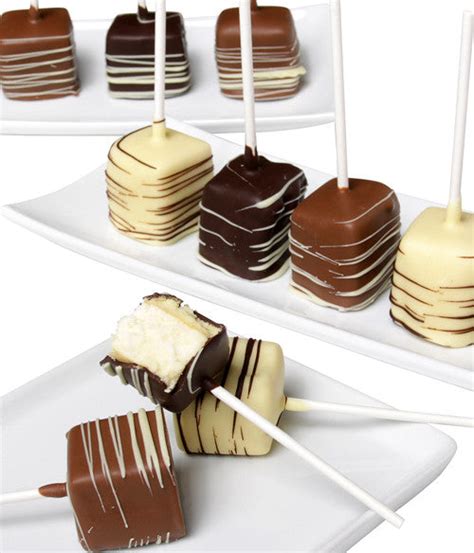 Chocolate Covered Company® | Belgian Chocolate Dipped Cheesecake Pops