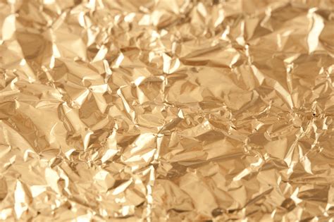 Crinkled gold colored foil-8974 | Stockarch Free Stock Photo Archive