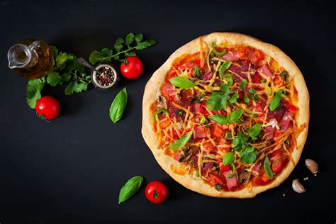 Pizza Desktop Wallpaper