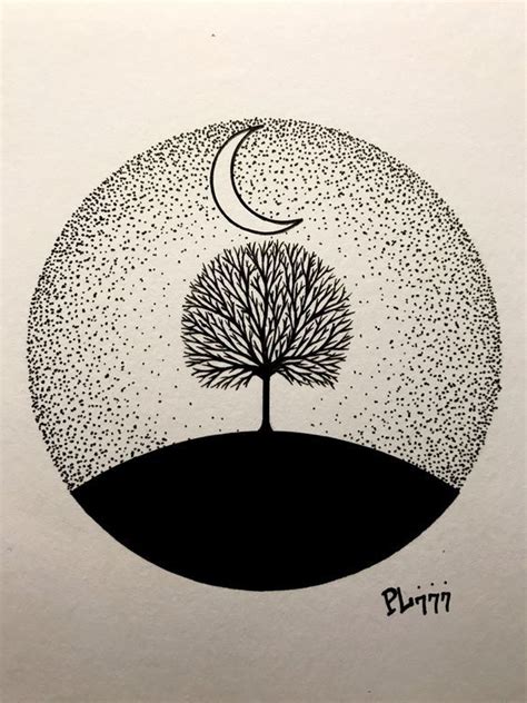 32 Cool Things to Draw When You Are Bored | Circle drawing, Art drawings simple, Stippling art