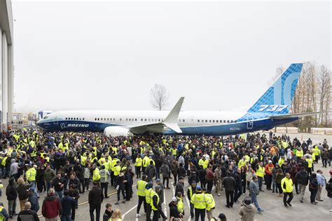 Boeing gives 737 MAX 10 a low-key rollout in Renton