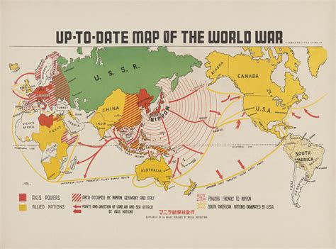 Allied Powers Ww2 Map