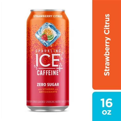 Sparkling Ice® Caffeinated Strawberry Citrus Flavored Sparkling Water ...