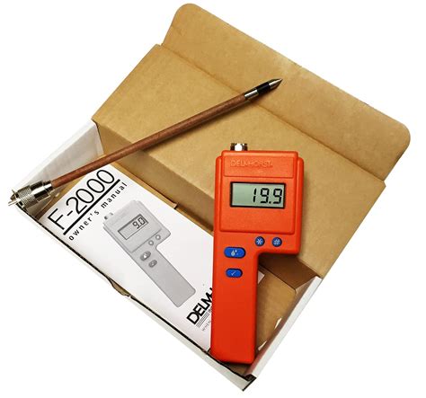 Delmhorst F-2000/1235 F-2000 Hay Moisture Meter, 1235 10" Probe Value Package: Amazon.com: Tools ...