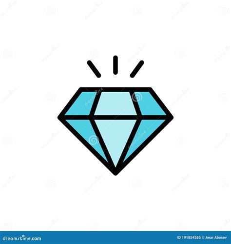 Diamond, Tattoo Icon. Simple Color with Outline Vector Elements of ...