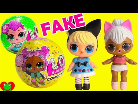 LOL Surprise Dolls Real Vs. FAKE - Videos For Kids