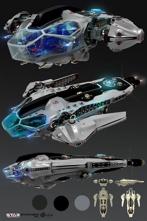 ArtStation - Star Conflict Spaceship, Oshanin Dmitriy | Spaceship design, Space ship concept art ...