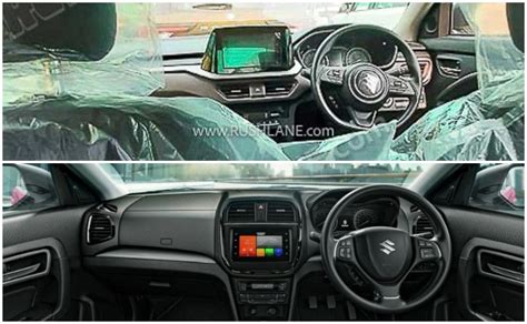 New Maruti Suzuki Vitara Brezza Interior Leaked In New Images