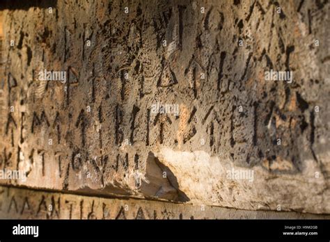 Ancient cave writing symbols hi-res stock photography and images - Alamy