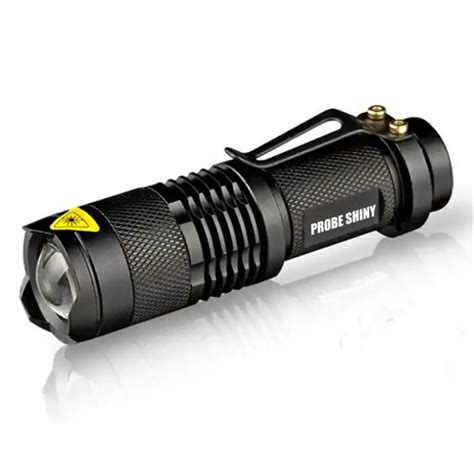 Super bright Mini Q5 LED Flashlight Torch Adjustable Focus led torch Zoom Light Lamp powerful ...