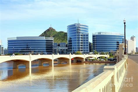 Downtown Tempe, Arizona Skyline Photograph by Denis Tangney Jr - Pixels