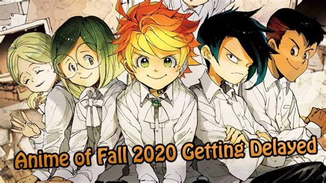 Anime of Fall 2020 Already Starting To Get Delayed Till Next Year - YouTube