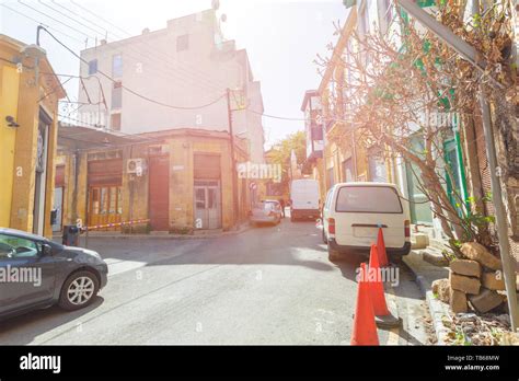 street scene in an old town in Europe Stock Photo - Alamy