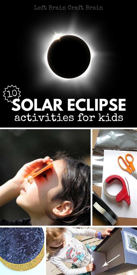 10 Solar Eclipse Activities for Kids - Left Brain Craft Brain