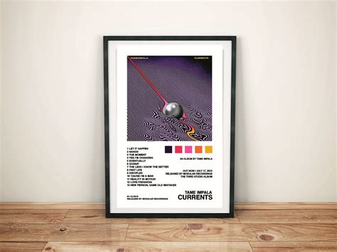 Tame Impala / Currents / Album Cover Poster Poster Print Wall - Etsy