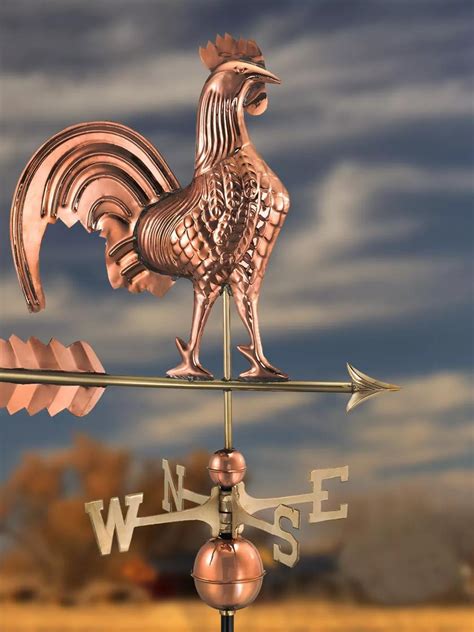 Rooster Copper Weathervane | Gardener's Supply