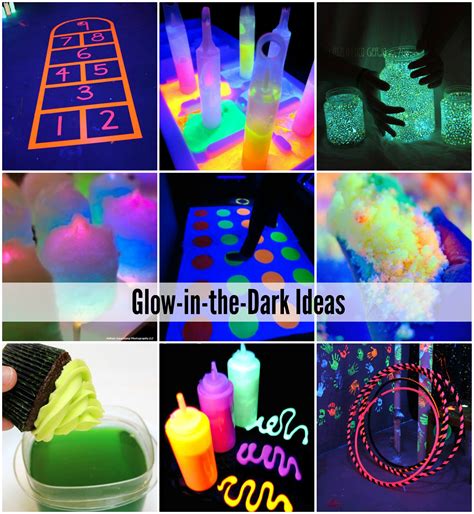 The Best Glow in the Dark Games, Activities and Food - The Idea Room