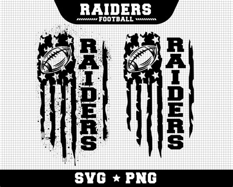 Raiders Football Svg Raiders Svg Game Day Svg Football SVG - Etsy