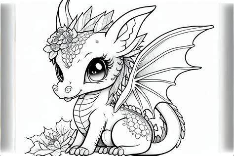 Kawaii Cute Dragon Coloring Pages Free Printable Kawaii Coloring Pages | The Best Porn Website