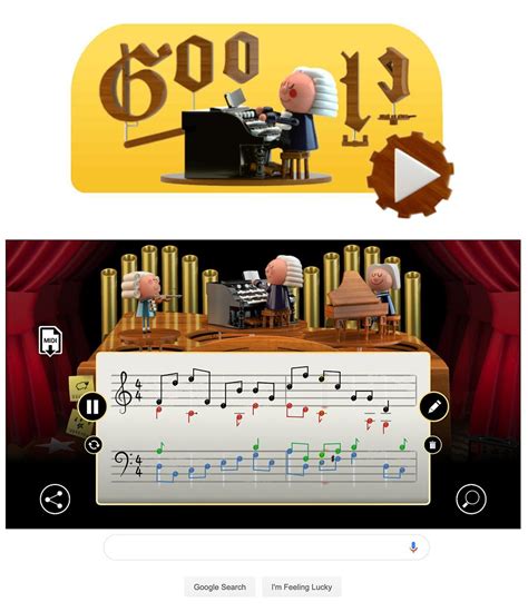 Google's first AI-powered Doodle pays tribute to Bach... | Sebastian bach, Google doodles ...