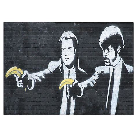 Banksy Canvas Prints - Pulp Fiction