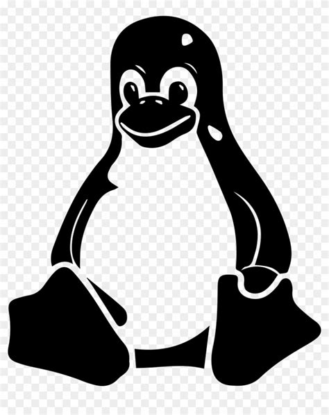 Linux Penguin Logo Character Symbol Of The Operative - Linux Icon, HD Png Download - 828x980 ...