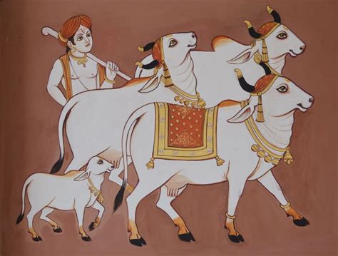 Indian Cow Paintings