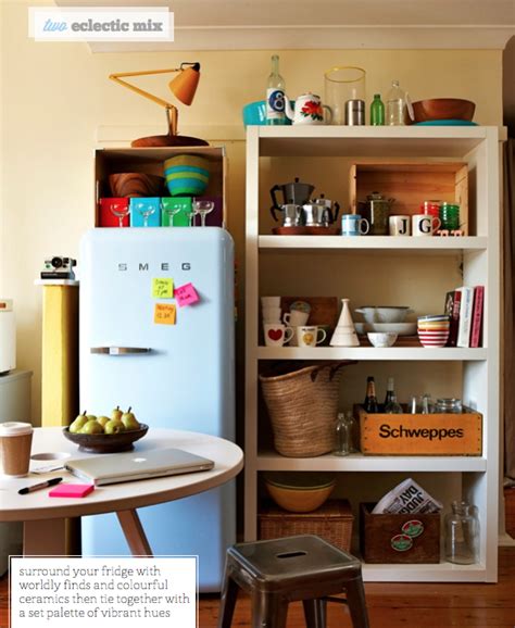 Three Ways To Incorporate A SMEG Fridge - Bright Bazaar by Will Taylor