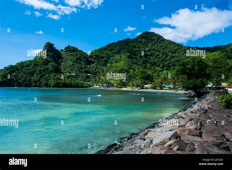 Pago Pago Harbor in Tutuila Island, American Samoa, South Pacific Stock ...