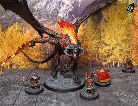 The Balrog of Morgoth battles some puny dwarves! Durin's bane indeed. from Games… | Balrog ...