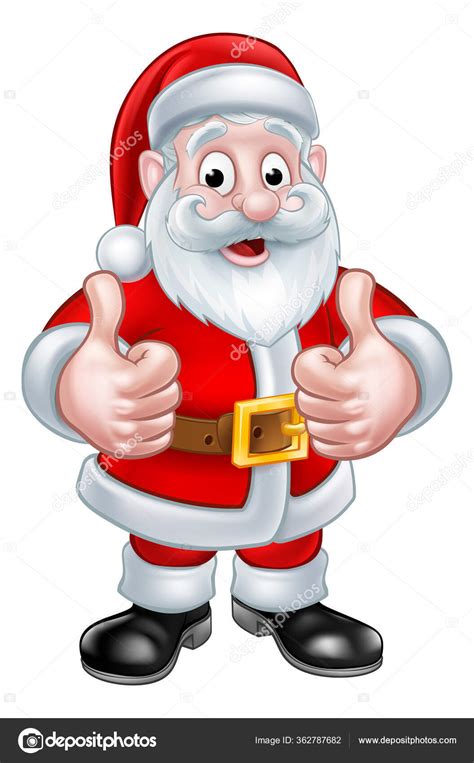 Santa Claus Christmas Cartoon Character Stock Vector by ©Krisdog 362787682