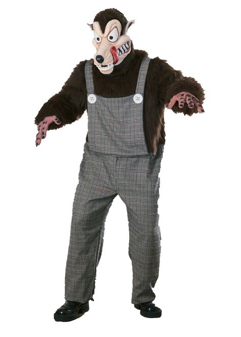 Big Bad Wolf Adult Costume - Adult Halloween Costumes