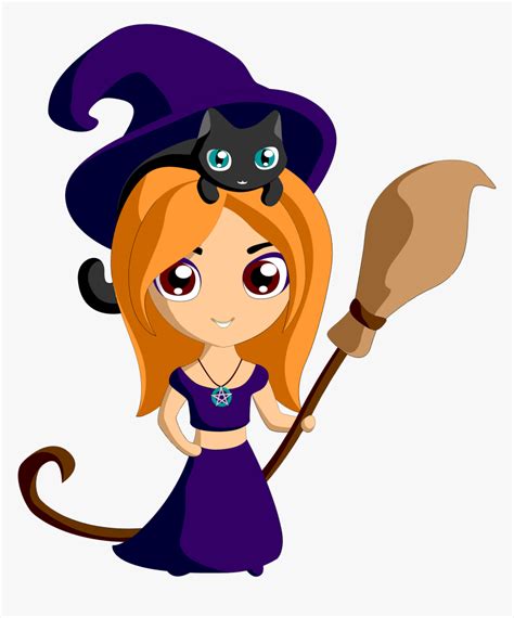 cute witch clipart - Clip Art Library