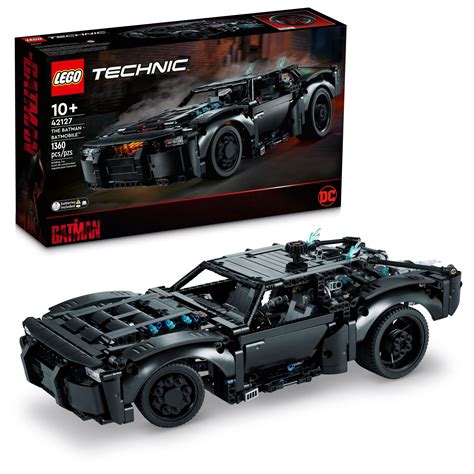 Buy LEGOTechnic The Batman – Batmobile 42127 Model Car Building Toy, 2022 Movie Set, Superhero ...