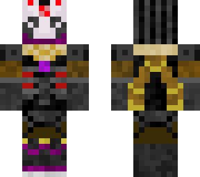 Ramattra overwatch v2 | Minecraft Skin