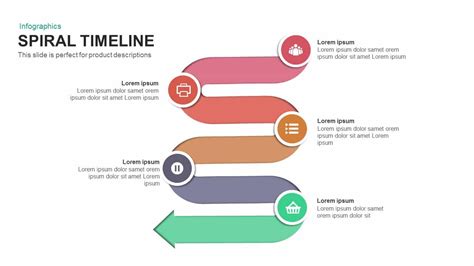 Spiral Timeline Template for PowerPoint and Keynote