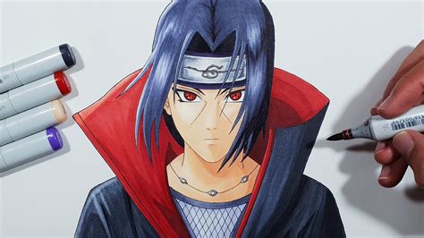 How To Draw Itachi From Naruto - Nerveaside16