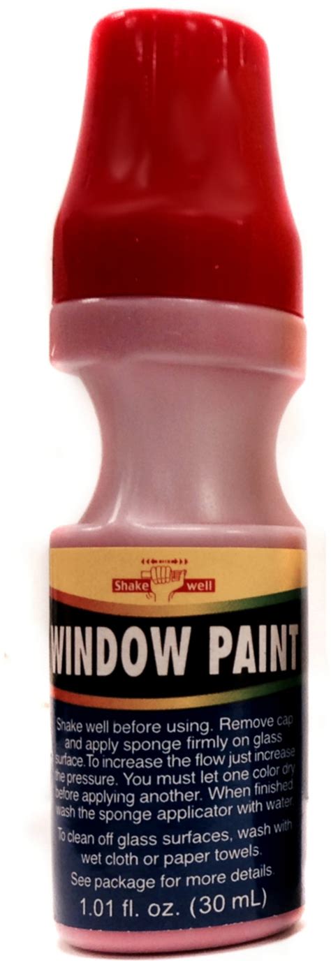 red school colors house car water washable window paint - Walmart.com