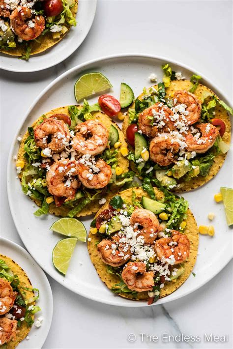 Shrimp Tostadas - The Endless Meal®